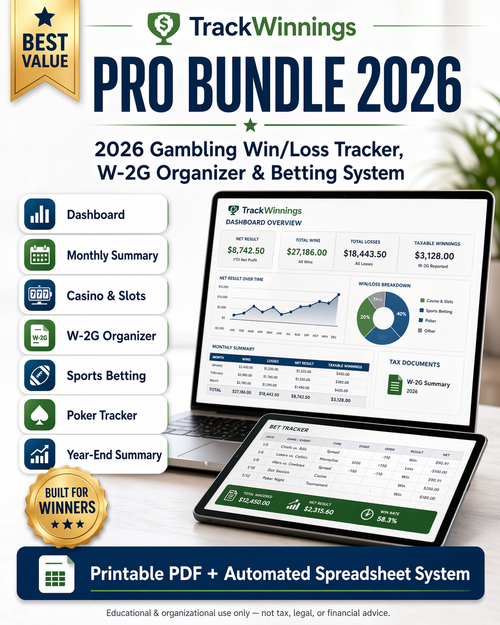 TrackWinnings Pro Bundle 2026